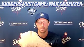 Max Scherzer Being a Hired Gun For Dodgers Hamstring Update Crediting Dodgers Catchers [upl. by Brandon]