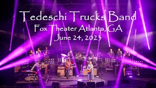 Tedeschi Trucks Band 20230624 Fox Theater Atlanta  Complete Show [upl. by Ettena]