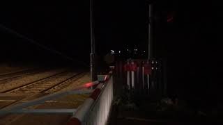 Watlington Road Level Crossing Norfolk Wednesday 30012019 [upl. by Domenico673]