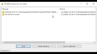 How to fix checksum error archive is corrupt error while extracting files [upl. by Lraep239]