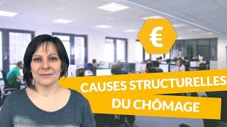 Les causes structurelles du chômage  Economie Terminale STMG  digiSchool [upl. by Crowns]