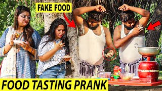 Fake Food Tasting Prank 😜SmartiesPrankTV [upl. by Allwein]