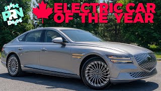 2024 Genesis G80 Electrified Prestige AWD First Drive amp Review [upl. by Essilrahc]