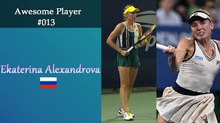 Awesome Player 013  Ekaterina Alexandrova  Womens Tennis  Compilations Clips [upl. by Jillene]