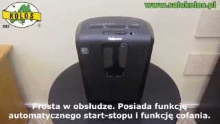 Niszczarka dokumentów z blokadą Safety Lock Fellowes M8C [upl. by Kerrill]