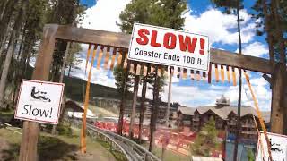 Gold Runner Alpine Coaster  Breckenridge Colorado [upl. by Baiel]