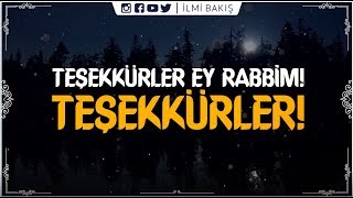 Şükran Ya Rabbi  Teşekkürler Ey Rabbim  Türkçe Altyazılı İslami Ezgi  HD 🔊 [upl. by Anihs]