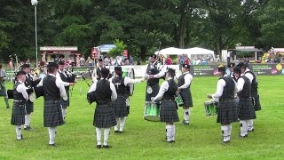 Portavogie Pipe Band  Glenarm 2016 [upl. by Tikna]