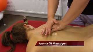 AromaÖl Massagen in der Physiotherapie Potsdam [upl. by Ahseel497]