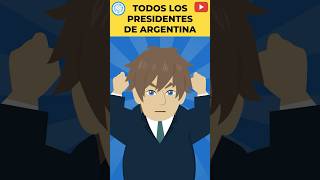 PRESIDENTES DE ARGENTINA shorts EstoEsLoQueSomos [upl. by Oliviero]