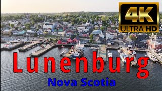 Lunenburg Nova Scotia in 4kHD [upl. by Hebel254]