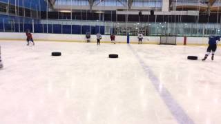 Hockey Toe Drag and Deke Drill for Kids [upl. by Margette]