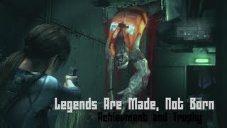 Easy Guide to Legends Are Made Not Born Achievement and Trophy  Resident Evil Revelations [upl. by Ellennad685]