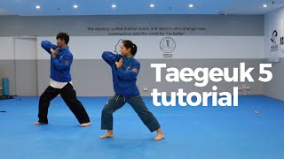 Taegeuk 5 tutorial [upl. by Duester]