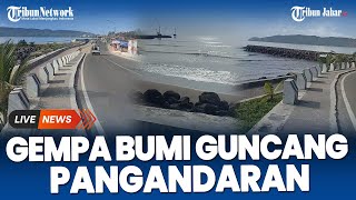 GEMPA PANGANDARAN M 54 Kondisi Pantai di Pangandaran Terkini [upl. by Ameluz399]