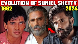 Evolution of Suniel Shetty 19922023 • From quotBalwaanquot to quotWelcome 3quot  30 Years of Sunil Anna [upl. by Dibbrun]