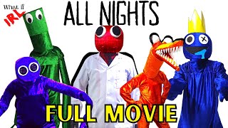 RAINBOW FRIENDS THE MOVIE IN REAL LIFE ALL NIGHTS COMPILATION [upl. by Assi]