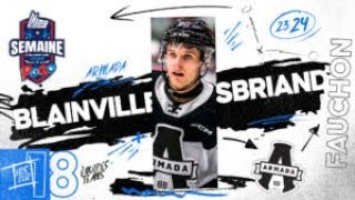 BlainvilleBoisbriand Armada Faits Saillants 20222023 Highlights [upl. by Kcinomod616]