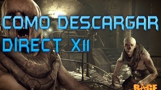 DESCARGAR DIRECTX 11 PARA WINDOWS 7 WINDOWS 8 Y WINDOWS 10 2017 [upl. by Karolyn]