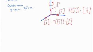 Finding eigenvalues and eigenvectors 3D example [upl. by Abelard]