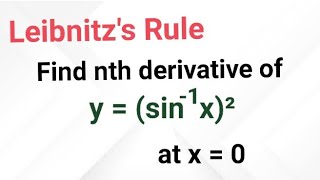 Find the nth derivative Leibnitzs Rule  differentiability limitsandcontinuity bscmaths [upl. by Ayamat531]