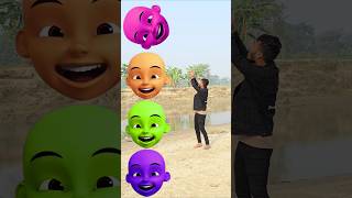 Alian Head To Frog jokar gorilla and gasita name Talking shorts mmmrazz funny comedy [upl. by Angie73]