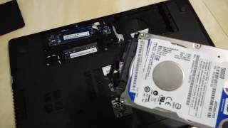 Acer E1522 Laptop Hard Disk Change HDD to SSD [upl. by Elisee]