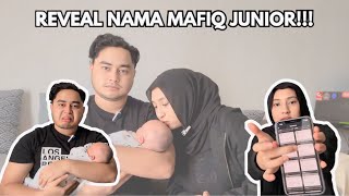 REVEAL NAMA MAFIQ JR amp SHARE PENGALAMAN BERSALIN [upl. by Axia179]