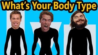 Whats Your Body Type 100 ACCURATE EASY TEST Ectomorph Mesomorph Endomorph Diet amp Workout Shape [upl. by Waddle]