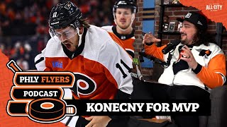 Travis Konecny is Philadelphia Flyers MVP  PHLY Sports [upl. by Schulze]