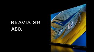 Sony BRAVIA XR A80J OLED 4K HDR TV [upl. by Aylward]