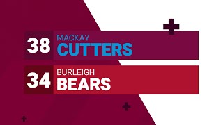 HostPlus Cup Round 18 2022  Cutters v Bears [upl. by Eelac]