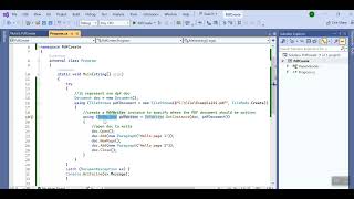 Create PDF in c  Itextsharp Merge Pdf NET CORE [upl. by Zennie]