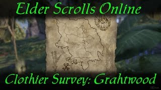 Clothier Survey Grahtwood Elder Scrolls Online ESO [upl. by Ixel858]