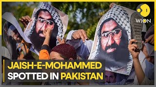 Terrorist group JaishEMohammed in Pakistan OPENLY collecting funds in Peshawar  WION Pulse [upl. by Yreved749]