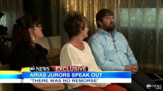 3 Jodi Arias Jurors Who Voted For the Death Penalty Speak Out in TV Interview quotJodi Played Usquot [upl. by Yhtamit]