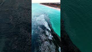 Whispers of the Ocean A Cinematic Drone Experience at Yanchep Lagoon Beach Short [upl. by Ybroc871]