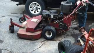 Giant Mow Fix Up Part 3 Walbro Carb Rebuild Kohler Command CV14 14hp [upl. by Ecnedac]