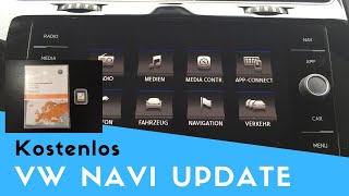 VW Navi Update 2024  Kostenlos  Anleitung mit SD Karte für Discover Media amp Pro [upl. by Babb899]