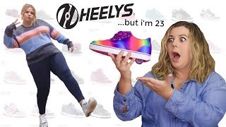 Wearing Heelys for a Week as a 23 year old woman [upl. by Akimik]