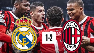 Morata GOAL vs Real Madrid 12  UCL  Real Madrid vs AC Milan REVIEW [upl. by Rustin790]