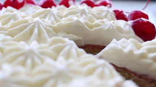 3 ingredient whipped cream frosting stabilized no gelatin [upl. by Nakhsa]