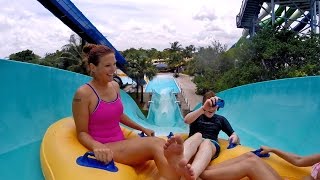 Rapids Water Park  Raging Rapids Waterslide Onride POV [upl. by Ashlin]