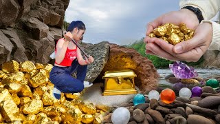 We Found REAL GOLD While Digging This Ancient Mining Site [upl. by Yusuk200]