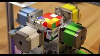 Ruku  The Rubiks Cube Solving Robot [upl. by Ruhtra]