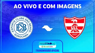 JOGO COMPLETO SÃO BENTO X LINENSE  RODADA 13  PAULISTÃO A2 SICREDI 2024 [upl. by Drarreg149]