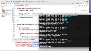 Java IO BufferedReaderFileReader and BufferedWriterFileWriter [upl. by Romeyn]