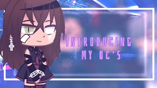 ♤Introducing My OCs♤  Gacha Club [upl. by Ahsieit]