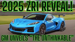 The UNTHINKABLE is coming C8 ZR1 Reveal date set All NEW details and Twin Turbo set up LEAKED [upl. by Lipfert]