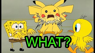 What Pikachu vs Tweety vs Sponge Bob [upl. by Irem]